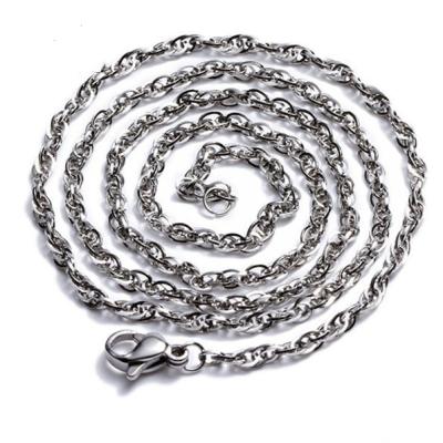 China High quality Hiphop NANA stainless steel necklace long 45cm, special design 0.5mm stainless steel chain necklace for sale
