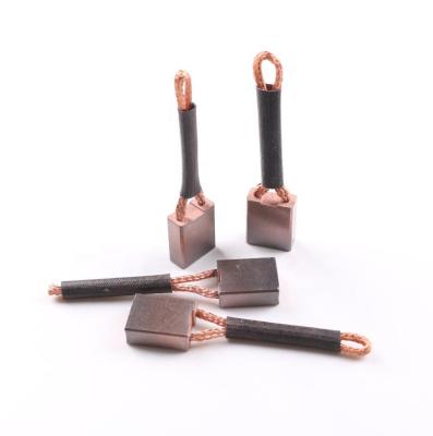 China High Quality 12 Starters Copper Carbon Brush For Auto Engine Parts OEM Standard for sale