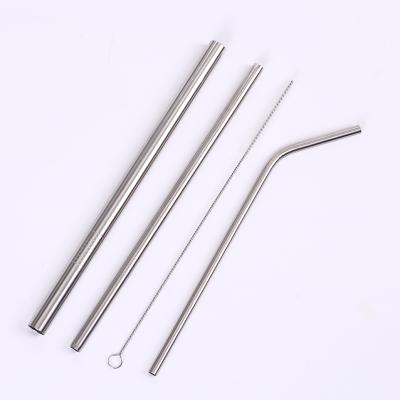 China Sustainable Hot Sale Stainless Steel Food Grade Drinking Tools Metal Straw for sale