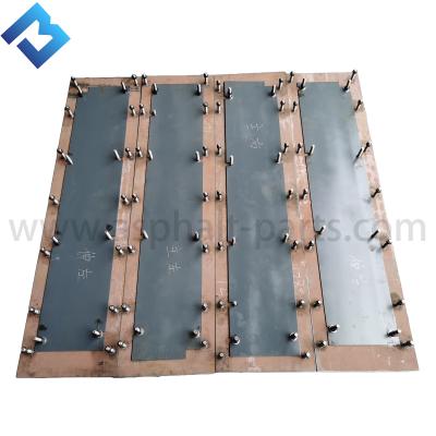 China Placa Kit Material NM400 Hardox400 de la perorata de Asphalt Paver Parts AB500-3TV 2310096 en venta