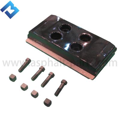 China abg dynapac bomag paver 2046286/14255285 rubber track pads en venta