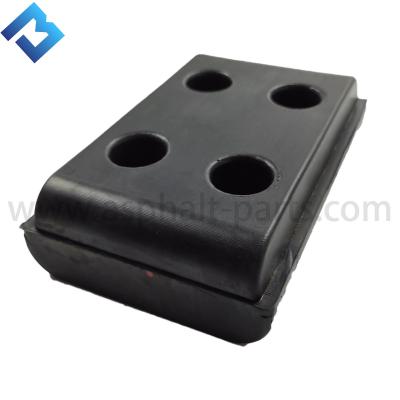 China S800 2484384 finisher rubber track pads rubber track shoe 2484384 track paver pad en venta