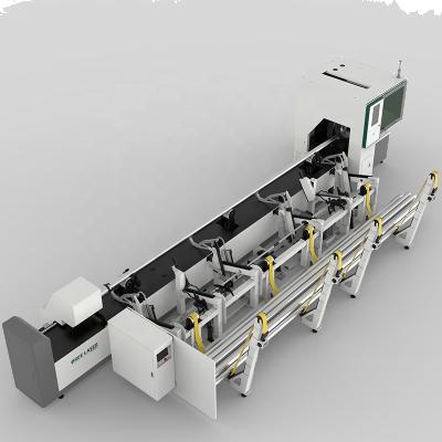 China Laser CUTTING TN6016 1000watt Automatic Tube Feed Tube Sheet Metal Fiber Laser Cutting Machine for sale