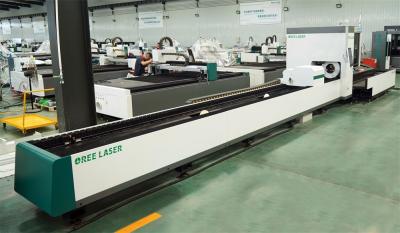 China High Speed 1000w 2000w 3000w High Speed 1000w 2000w 3000w Round Metal Tube Square Tube Fiber Laser Cutter Laser Cutting Precision for sale