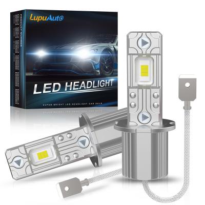 China Super Bright White Yellow H1 H3 LED Headlight Bulbs Radio LED Car Driving Fog Lights DC 12V 3series(sedanonly) for sale