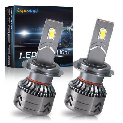 China 2Pcs h7 LED Headlight Bulbs 22000LM 70W H7 H4 H9 H11 H1 LED Headlight Bulb Automobile 9012/9007/9008/9005/9006 Headlight 6500k 124 Spider (348_) for sale