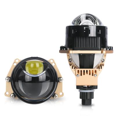 China 3 Inch Bi LED Projector Headlight Laser Lenses 6500K 160W for Truck Bus Truly 3R G5 Car LED Projector Lens Spotlights A8 for sale