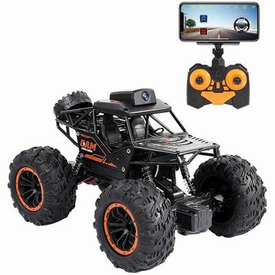 China Popular App Controlled 2.4G 4WD RC Car with WIFI FPV HD Camera Off-Road High-Speed Remote Control Drift Alloy Vehicles for Adult Kids for sale