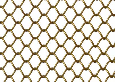 China Stainless 0.4mm Decorative Steel Mesh Various Colors for sale