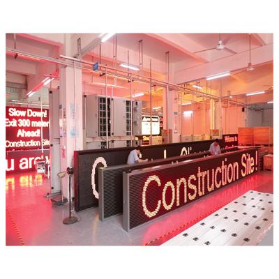 Cina Display a LED a doppio colore a 20 mm pixel pitch per il traffico stradale in vendita