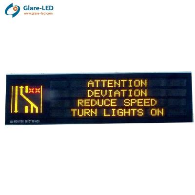 China 10mm 12mm 16mm 20mm Pixel Pitch Changeable Message Displays variable message sign vms for sale