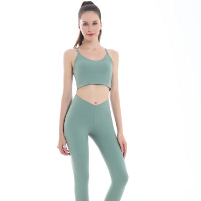 China Wholesale QUICK DRY POPULAR QUICK DRY Gym Women Sports Bra Seamless Yoga Wear Yoga Sets Fitness Women for sale