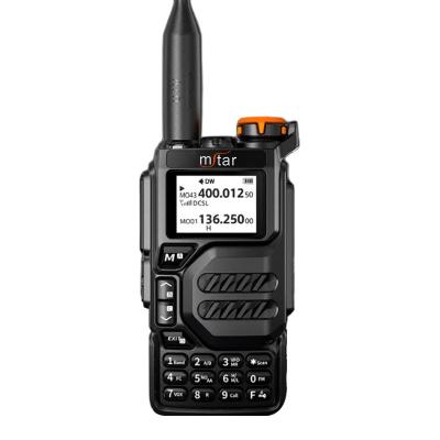 China M-UV6 AM/FM Two Way Radio Walkie Talkie Multi Segment Intercom 200 Channels Long Talk Distance for sale