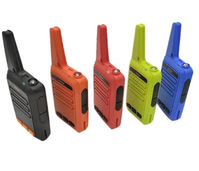 China MSTAR CHIERDA Walkie Talkie M-618 Mini Colorful Kids Smallest Walkie Talkie Two Way Radios for sale