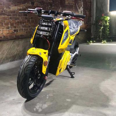 China New Model Motorcycles High Speed Electric Scooter One Key Romote 2021 Start/Control/Lock/Alarm For Adults With Battery Options for sale