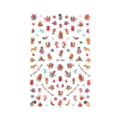 China Nail Accessories 2020 Colorful Nails Sticker 3d Decorations Nail Stickers Nail Stickers for sale