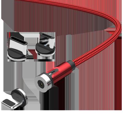 China Video Game Player Lisen Phone Accessories Magnetic USB Cable 360 Degree Mobile Phone Cable USB Charger Fast Charging Magnetic Cable for sale