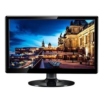 China Desktop 15.4” LED VGA Monitor with Optional Multicolor Built-in Speaker/DVI/HD MI Strip, High Gloss Finish, VESA for sale