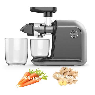 China Latest Juicer 150watt DC Household Factory Price Kitchen Slow Juicer Slow Motor BPA Free Horizontal Tritan Materials Slow Juicer for sale