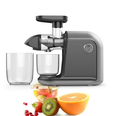 China Horizontal Slow Juicer 150watt Household Home Appliance DC Motor BPA Free Tritan Materials Slow Juicer for sale