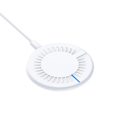 China Universal 2021 Latest Hot Selling 15W Mobile Pad Fast Wireless Charging Cheapest ABS Custom Wireless Charger For Phone for sale