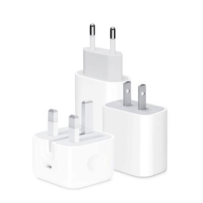 China Original High Speed USB C 18w Palladium Type C Recharge Adapter Power Adapter Charger For iPhone 12 EU USA RU 3 Pin USB-C Wall Charger For iPhone 12 Apple for sale