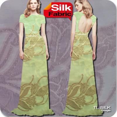 China Snuff Fabric J324# Jacquard Special Mulberry Silk Next for sale