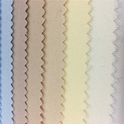 China Shrink-resistant 100% Polyester 8oz Linen Fabric for sale
