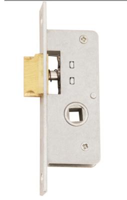 China Custom Aluminum Door Lock SN Finish Aluminum Gate Latch for sale