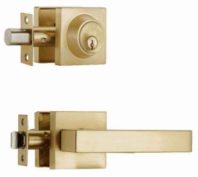 China Square Combination Lock Full Lip D Shape Combination Front Door Locks for sale