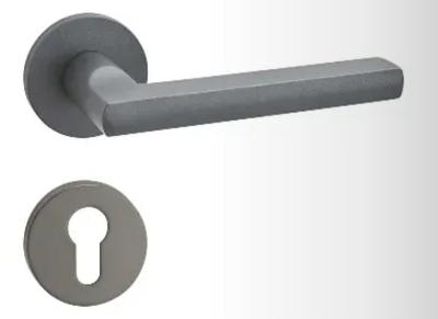 China Indoor Door Lock Handle Modern Style Surface Mounted for Easy Installation for sale