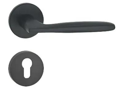 China Aluminum Alloy Door Lock Handle for 35-60mm Door Thickness in Modern Design for sale