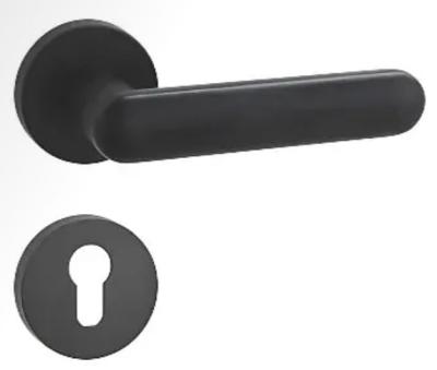 China Modern Style Door Lock Handle Easy to Surface Mounted Installation Aluminum Alloy Material for sale