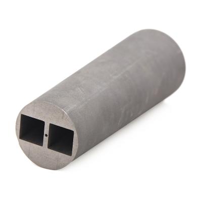 Cina 8% Porosità Rivestimento pirolitico Grafite stampata per ottone Fusione continua Tempo di vita in vendita