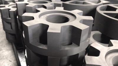 Cina Tubo di grafite degassante per alluminio industriale densità di massa 1,72 g 1,85 g 100% carbonio in vendita
