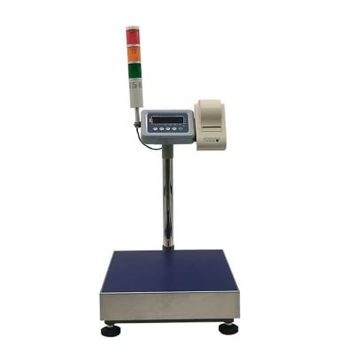 China LED LCD Display Alarm Print Scale with 40*50CM Printing TCS-A7JP-200 for sale