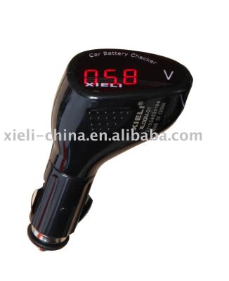 China Monitor the storage battery; Digital Voltage Meter Check Battery Alternator Tester 12v And 30V for sale