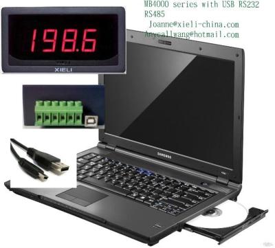 China Digital Voltage Meter Rs232 Rs485 USB MB4000 Series for sale
