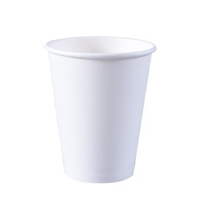 China Wholesale Customized Biodegradable Beverage Milk Tea Coffee Disposable Thick Paper Cup With Cover Custom Printed Logo for sale