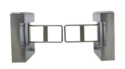 China 304 Stainless steel security full auotmaitc swing arm barrier turnstile with IR infrared for sale