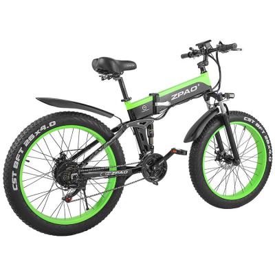 China 48V 12AH 500W Folding Electric Bicycle With 26