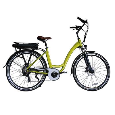 China 700C 28 Inch Classic City Electric Bike Dutch Lady Style 36V 250W Hub Motor Bicycle for sale