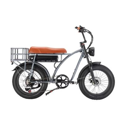 China Electric Fat Bike 500W 750W Super Nice 73 Electric Bike with 48V 18AH Lithium Battery for sale