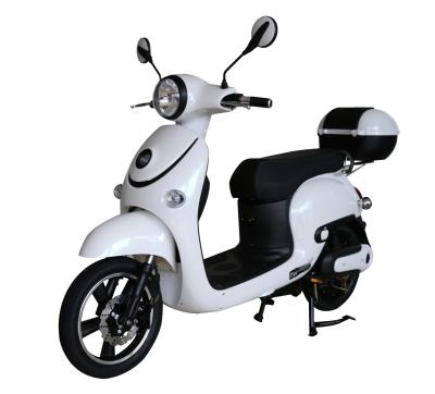 China 2019 Thunder White Moped Scooter Electric With Pedal Charging Time 6-8h Display LED/LCD for sale