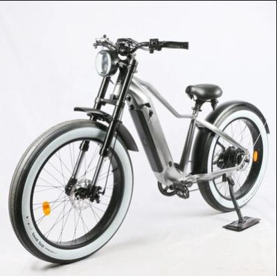 China Front Suspension lithium battery electric bike With Balloon Tires And 40 Mile Range for sale