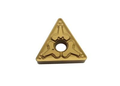 中国 黄色いTNMGの炭化物は受諾可能なTNMG160408-TM CVDのコーティングのサンプルを挿入する 販売のため