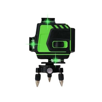 China Best Wholesale Cheap 12 Line 360 Degree Self Self Green Beam Laser Spirit Level Leveling 12 x 7 x 13.5cm for sale