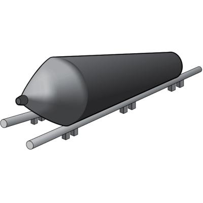 China Durable 6 Layers Board Launch Airbags Docking Rubber Airbags For Boat Lifting for sale