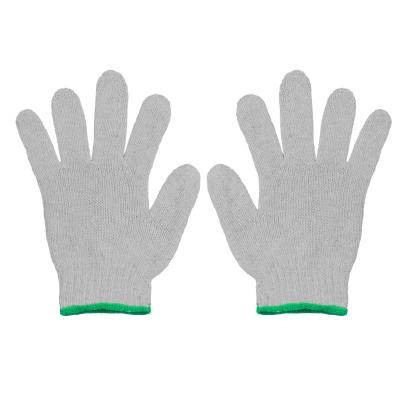 China Anti-Slip Affordable Construction Site Labor Work Wear Household And Other Cotton Knitted Gloves for sale