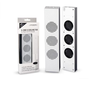 China Cooling Fan with 2 USB Port Hub and 3 H/L Speed Cooler Fit Fans for Xbox One Slim Game Console TYX-619S TYX-619S for sale